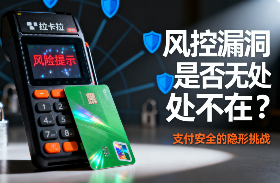 长期在拉卡拉POS机上小额刷卡，银行会风控吗？