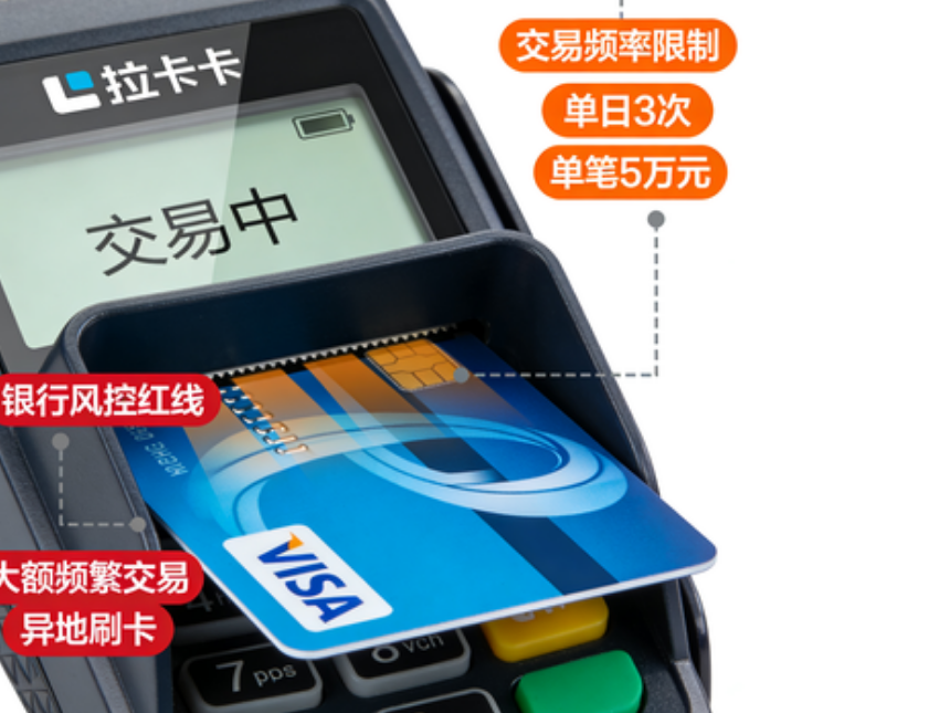 拉卡拉微智能POS机：信用卡交易频率有限制吗，银行风控红线有哪些？